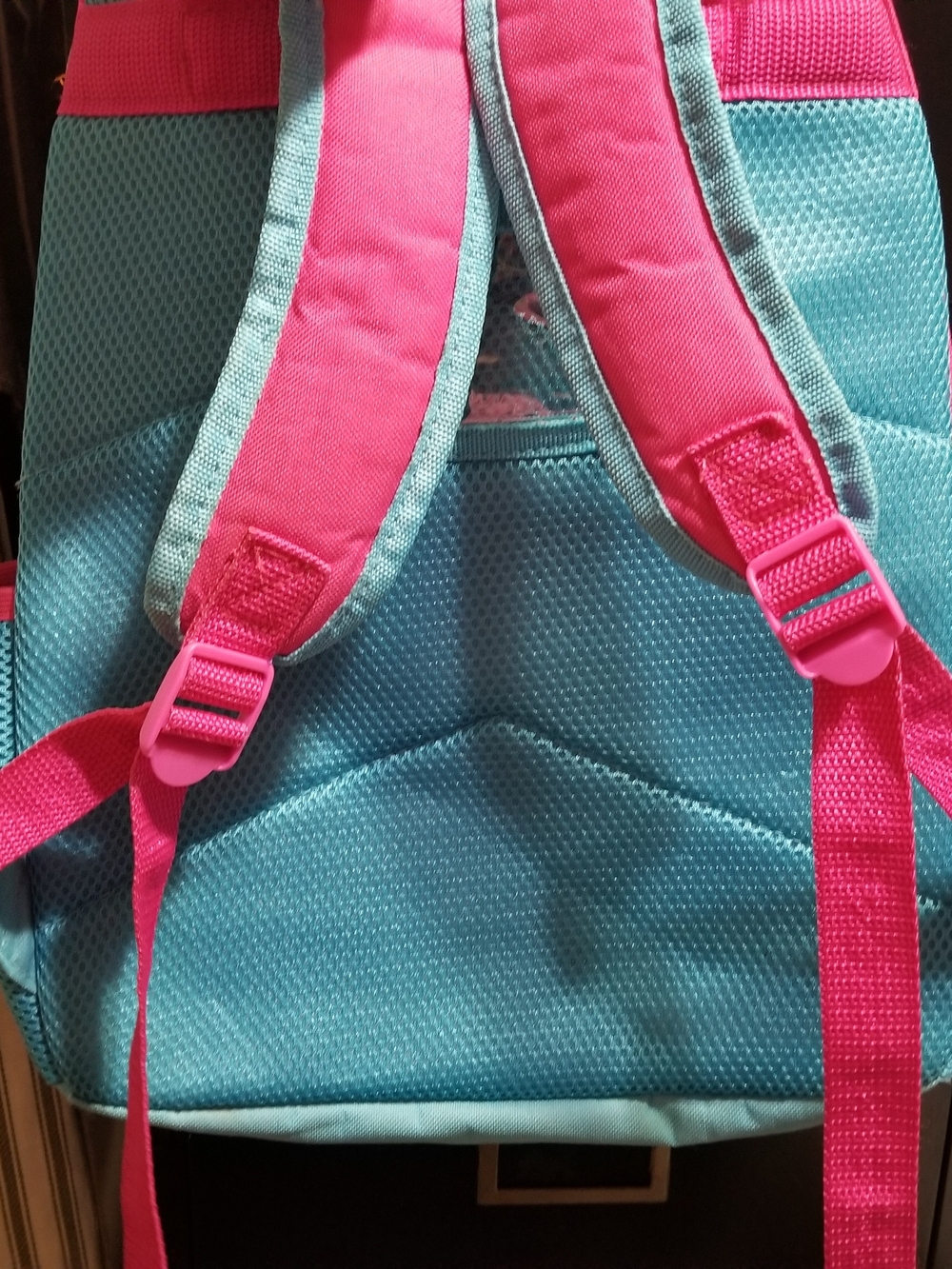 Shopkins Kids' One Size Pink, Teal, & Rainbow Backpack With A Character Print - Picture 5 of 16